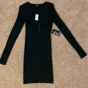 Express ribbed sweater dress